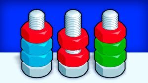 Nuts Puzzle Sort by Color